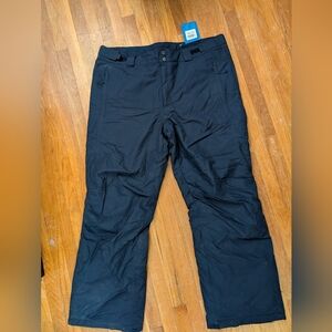 NWT Columbia Men's Navy Omni-Tech Snowpants XL